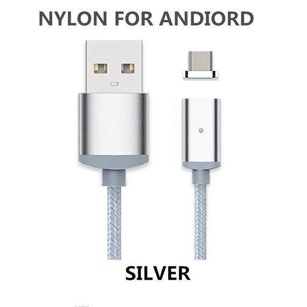 Elough 2.4A Fast Charge Micro USB Magnetic Cable For iPhone 6 6s 5 5S iPad Connector Cable For Samsung Mobile Phone Magnet Cable