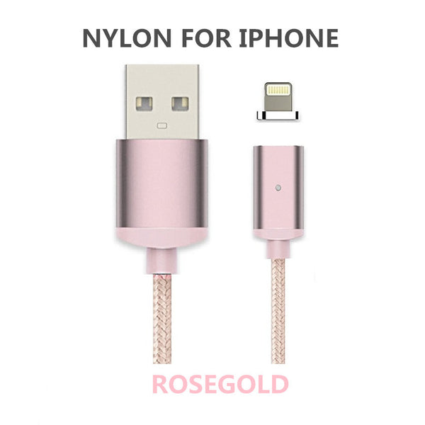 Elough 2.4A Fast Charge Micro USB Magnetic Cable For iPhone 6 6s 5 5S iPad Connector Cable For Samsung Mobile Phone Magnet Cable