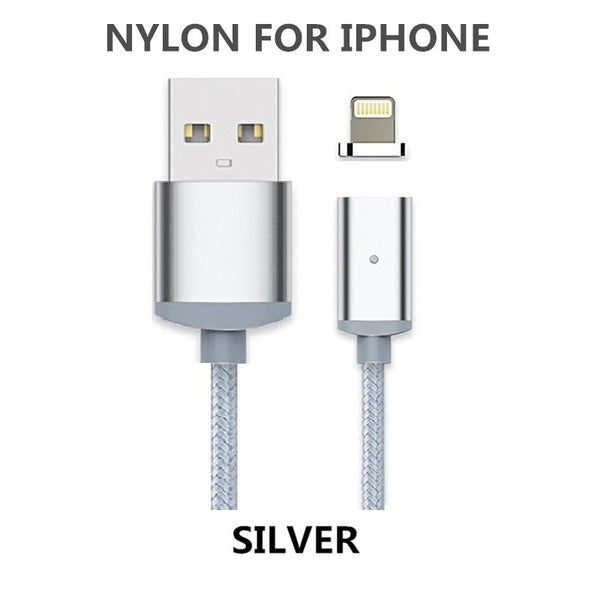 Elough 2.4A Fast Charge Micro USB Magnetic Cable For iPhone 6 6s 5 5S iPad Connector Cable For Samsung Mobile Phone Magnet Cable