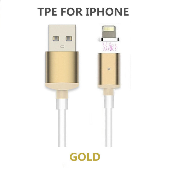 Elough 2.4A Fast Charge Micro USB Magnetic Cable For iPhone 6 6s 5 5S iPad Connector Cable For Samsung Mobile Phone Magnet Cable