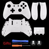 White Smooth polishing Controller Full Housing Shell Cover With 3.5 mm headsets jack Version for XBOX ONE Wireless Controller