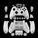 For Microsoft Xbox One Cases Custom Matte White Replacement Housing Shell With Buttons For Wireless Controllers Gaming Gamepad