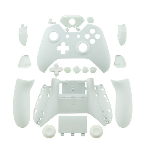 For Microsoft Xbox One Cases Custom Matte White Replacement Housing Shell With Buttons For Wireless Controllers Gaming Gamepad